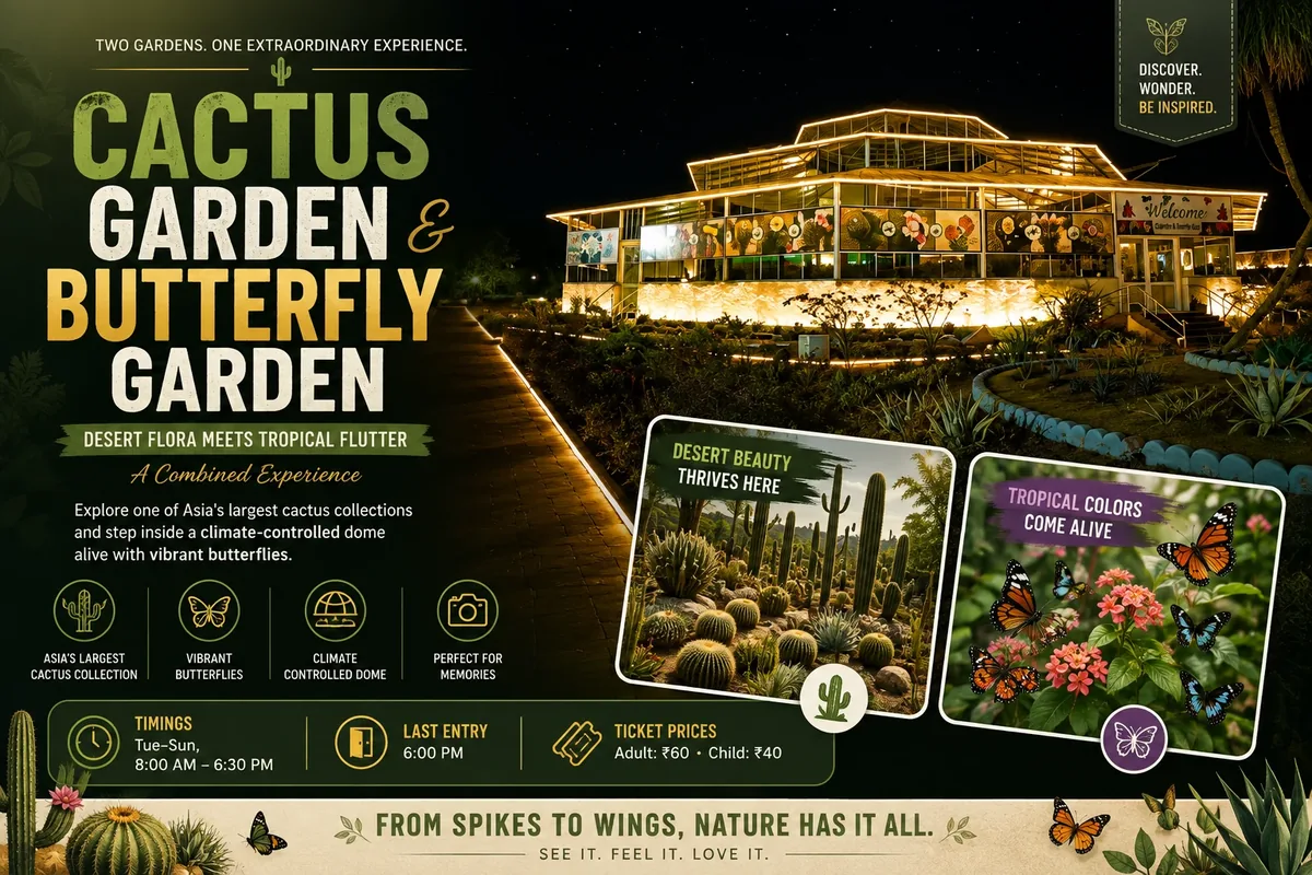 Cactus Butterfly Garden