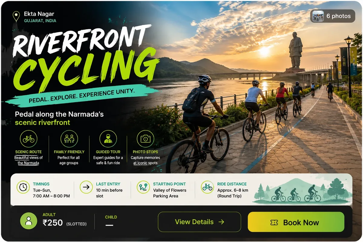 Riverfront Cycling