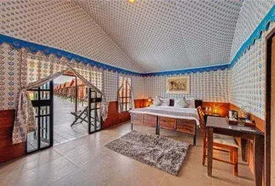Statue of Unity Tent City 1 premium cottage