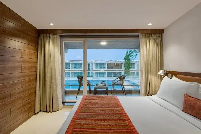 Balcony Room — Pool Facing at The Fern Sardar Sarovar Resort